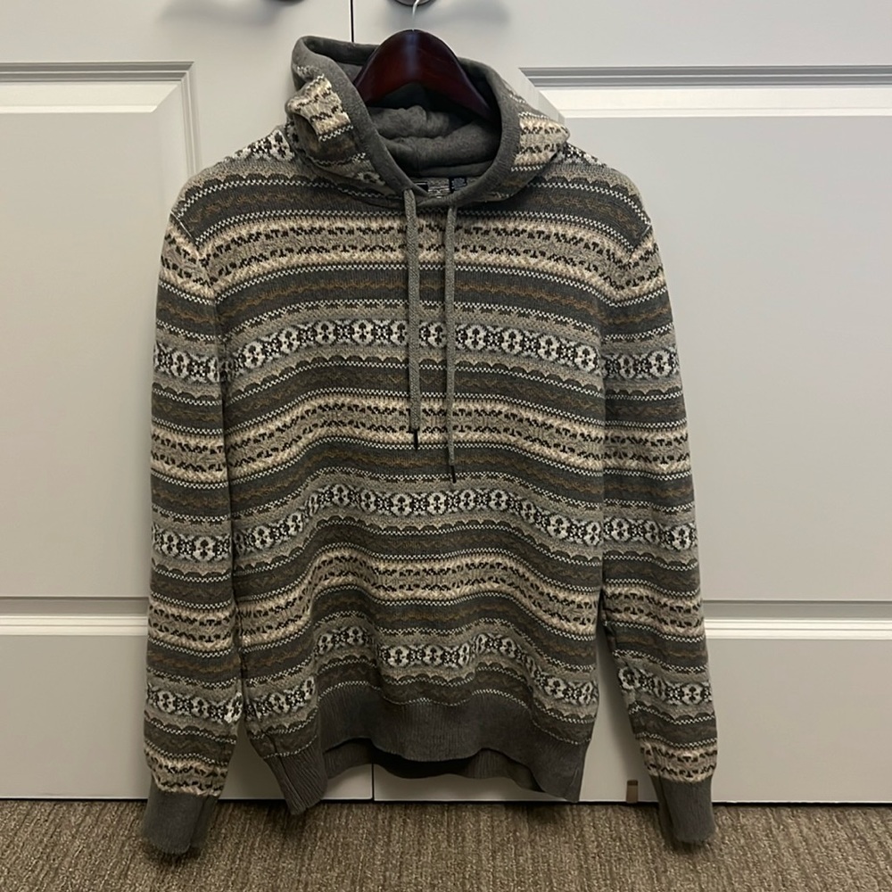 Izod men’s sweater, grey, Large